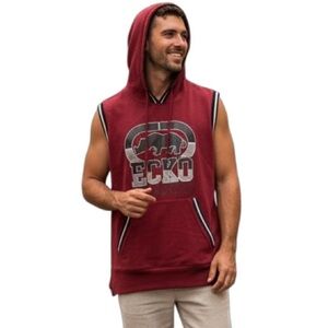 Ecko Unlimited Graphic Sleeveless Hoodie